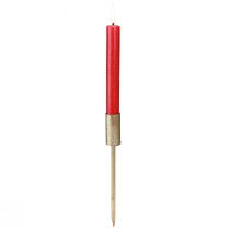Artikel Adventskerzenhalter für Stabkerzen Metall Gold Ø23mm 4St