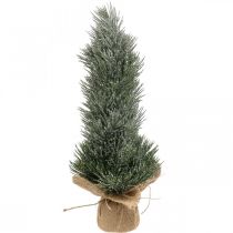 Artikel Mini Weihnachtsbaum künstlich im Sack Beschneit H41cm