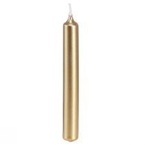 Artikel Baumkerzen Kerzen für Christbaum Gold 13x105mm 20 St