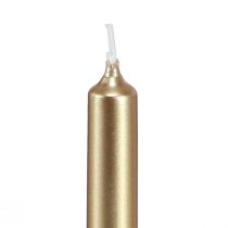 Artikel Baumkerzen Kerzen für Christbaum Gold 13x105mm 20 St