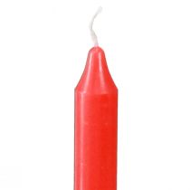 Artikel Baumkerzen Stabkerzen Ø13mm Kerzen Rot 10,5cm 22St
