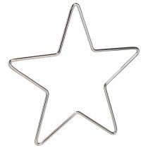 Artikel Deko Stern zum Hängen Weihnachten Stern Silber Ø15cm 6 St