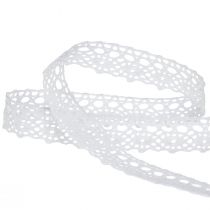 Artikel Dekoband Deko Spitze Schmuckband Hochzeit B16mm L20m