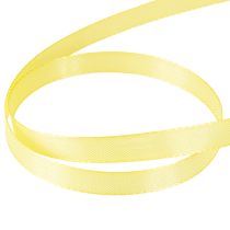 Artikel Dekorationsband Taftband Geschenkband Hellgelb 10mm 50m