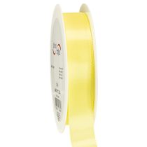 Artikel Dekorationsband Taftband Geschenkband Hellgelb 25mm 50m