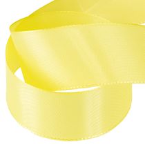 Artikel Dekorationsband Taftband Geschenkband Hellgelb 40mm 50m