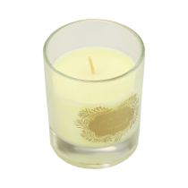 Artikel Duftkerze Weihnachten Kerze Glas Klar Weihnachtskerze 7,5cm