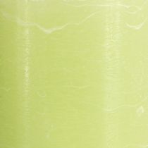 Artikel Durchgefärbte Kerzen Lime Grün Stumpenkerzen 85×150mm 2 St