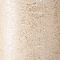 Artikel Durchgefärbte Kerzen Platin 85x120mm 2St