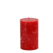 Artikel Durchgefärbte Kerzen Rot 60x100mm 4 St