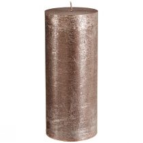 Artikel Durchgefärbte Stumpen Kerzen Kupfer 85mmx200mm 2 St
