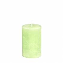 Artikel Kerze Lime Grün durchgefärbt 60mm x 80mm 4 St
