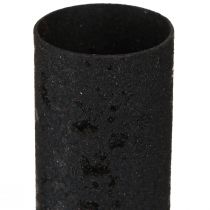 Artikel Kerzenhalter Stabkerzen mit Dorn Metall Schwarz Ø23mm 4St