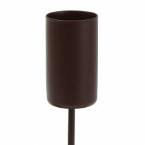 Artikel Kerzenhalter für Stabkerzen Braun Ø2,3cm H14cm 4 St