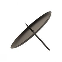 Artikel Kerzenhalter zum Stecken Advent Schwarz Metall  Ø10cm 4 St