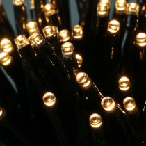 Artikel LED Reislichterkette für außen 480er 36m Schwarz/Warmweiß