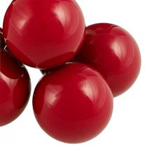 Artikel Mini Weihnachtskugeln Draht Glaskugeln Rot Ø40mm 32 St