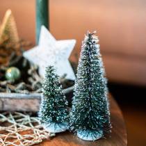 Artikel Mini Weihnachtsbaum Deko Tannenbaum Beschneit 10cm 4 St