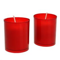 Artikel Nachfüllkerze für Grablicht Nachfülleinsatz Grablampen Rot 20 St