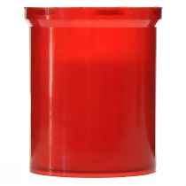 Artikel Nachfüllkerzen für Grablichter Rot H6,5cm 22h 15St