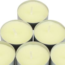 Artikel Nachtlichter Teelichter Nightlights Gelb Alu Brenndauer 8 Std 60 St