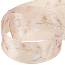 Artikel Organzaband Baumwollblüten Dekoband Rosa 40mm 15m