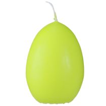 Artikel Osterkerzen Eierkerzen Grün Orange Weiß H6cm Ø2,5cm 30St