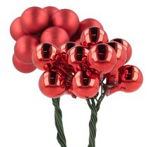 Artikel Spiegelbeeren Rot Matt, Glänzend Ø1,5cm 140 St