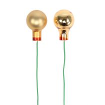 Artikel Spiegelbeeren Ø1,5cm Matt, Glänzend Gold 140 St
