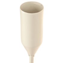 Artikel Stabkerzenhalter 6 Kerzen Kerzenhalter Grau Ø20cm H31cm