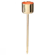 Artikel Stabkerzenhalter zum Stecken Rotgold Ø22mm H10,5cm 12 St