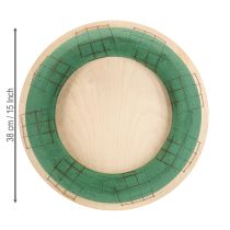 Artikel Steckschaum Kranz Holzplatte Nasssteckschaum 38cm 2 St