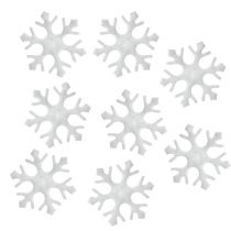 Artikel Streudeko Schneeflocken weiß 3,5cm 120 St