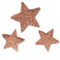 Artikel Streudeko Weihnachten Sterne Streusterne Rosa Ø4/5cm 40 St