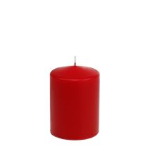 Artikel Stumpenkerze 100/80 Rot 6 St