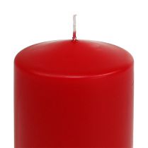 Artikel Stumpenkerze 100/80 Rot 6 St
