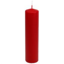 Artikel Stumpenkerzen Rot Adventskerzen Kerzen Rot 200/50mm 24 St