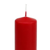 Artikel Stumpenkerzen Rot Adventskerzen Kerzen Rot 200/50mm 24 St