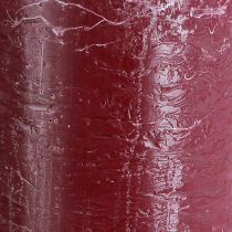 Artikel Stumpenkerzen durchgefärbt Kerzen Berry 85×200mm 2 St