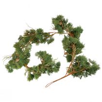 Artikel Tannengirlande Weihnachtsgirlande Kunstpflanzen Grün 160cm