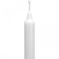 Artikel PURE Wachskerzen Stabkerzen Weiß 250/23mm Naturwachs 4 St