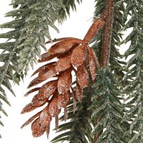 Artikel Weihnachtsgirlande Tannengirlande Zapfen Frost 180cm
