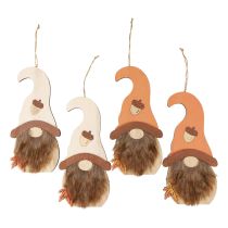 Artikel Wichtel Anhänger Holz Deko Herbstwichtel 21×10,5cm 4 St