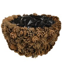 Artikel Zapfenkorb Pflanzkorb Kiefernzapfen Natur Ø33cm H17cm