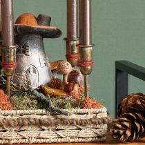Artikel Blumenstecker Pilz Deko Stecker Holz Braun Ø2,5cm 8 St