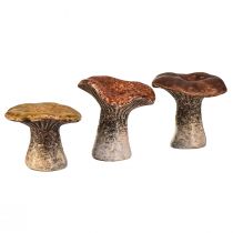 Artikel Naturinspirierte Pilz-Dekofiguren – Verschiedene Brauntöne, 6,4 cm – Charmante Akzente für Garten und Zuhause 3 St