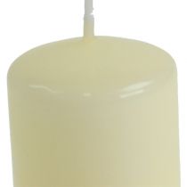 Artikel Stumpenkerze 120/40 Creme 24 St