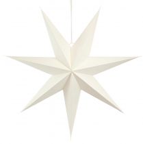 Artikel Papierstern Weiß Weihnachtsstern zum Beleuchten 60cm 2St