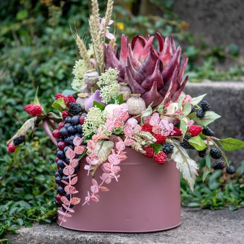 Artikel Künstlicher Eukalyptus Hänger Rosa Kunstpflanze Herbst 150cm