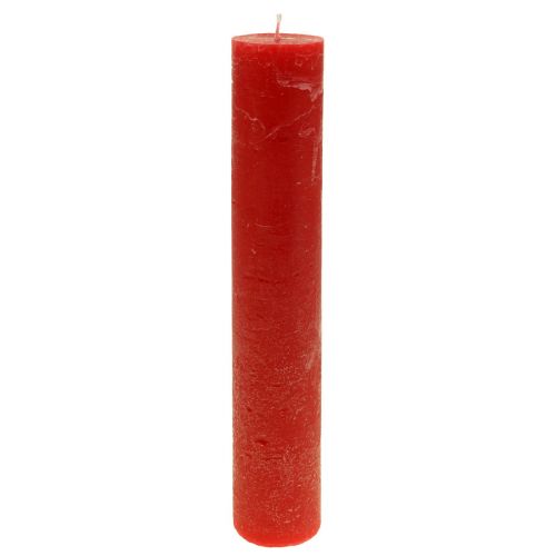 Artikel Rote Kerzen Groß Stabkerzen Durchgefärbt 50x300mm 4 St